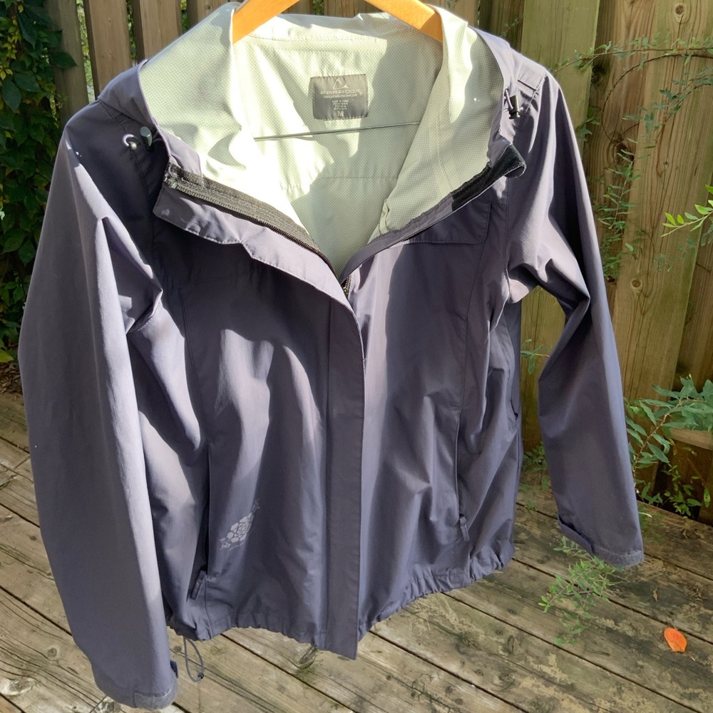 Perfect Purple Raincoat - Windbreaker